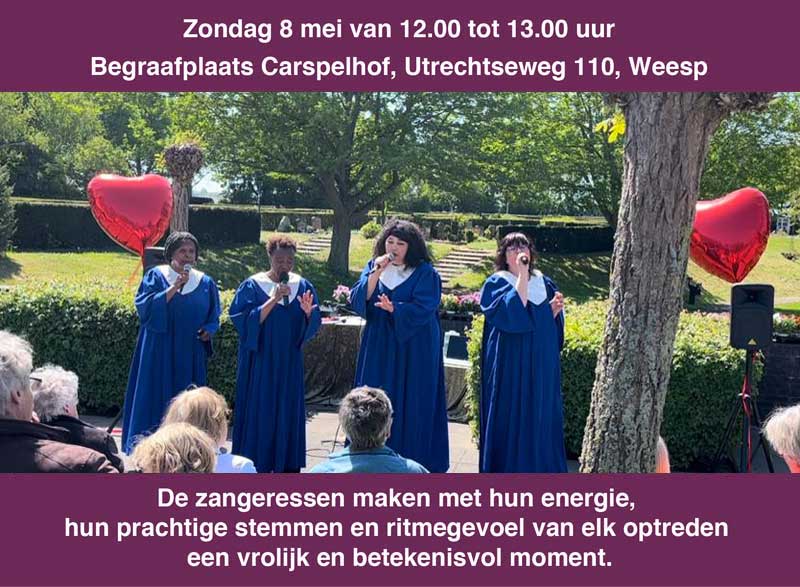 Moederdag Gospel herdenkingsconcert